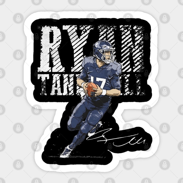 Ryan Tannehill Tennessee Bold Sticker by Buya_Hamkac